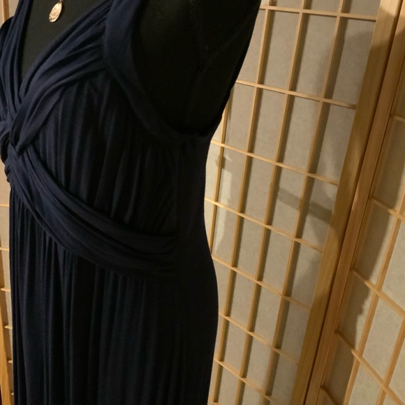 Soho New YORK & co - Navy blu maxi dress. Sz XL - Picture 5 of 10